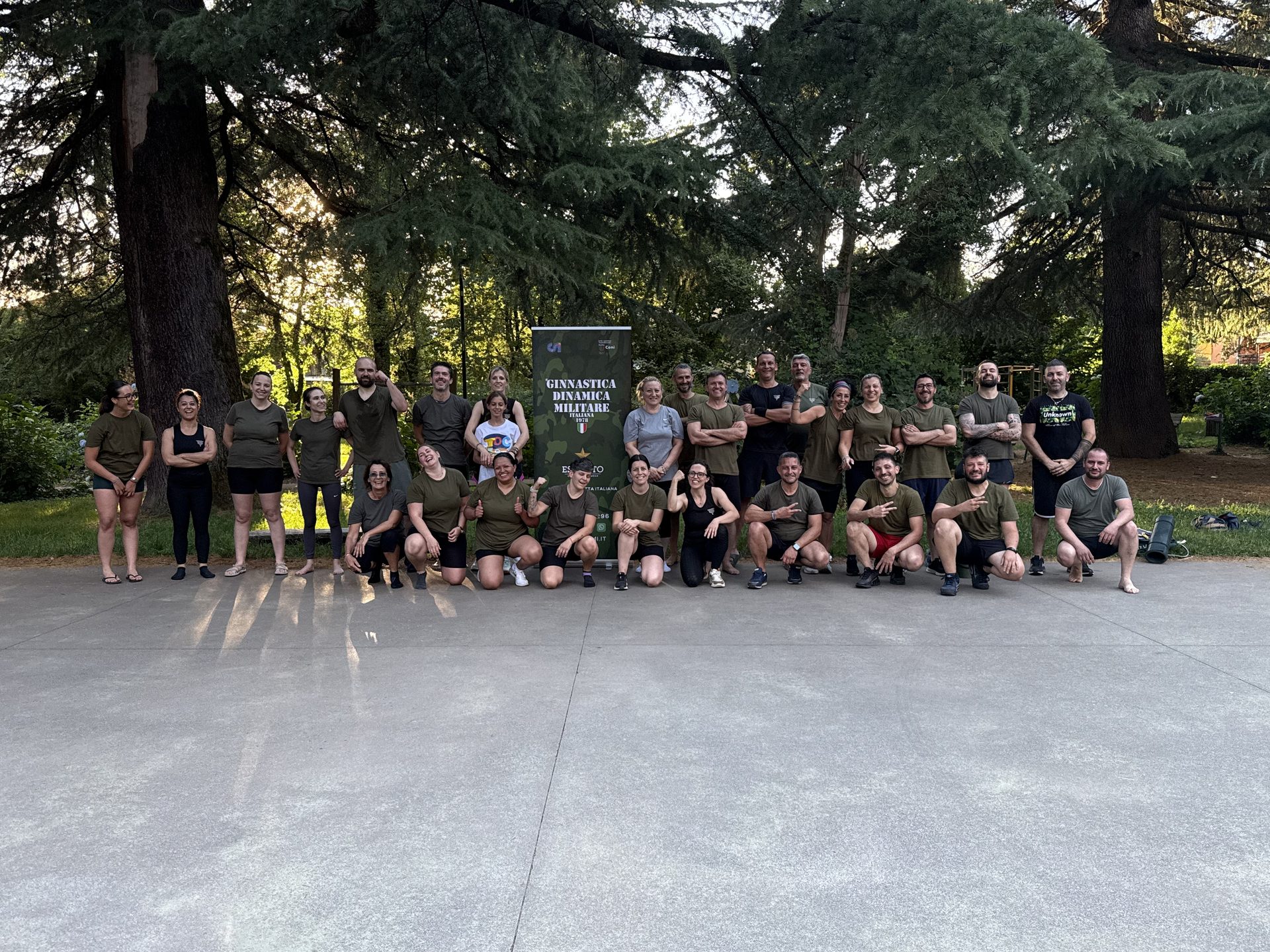GDM Malnate, allenamento a corpo libero